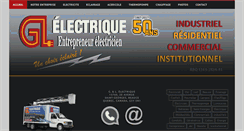 Desktop Screenshot of glelectrique.com